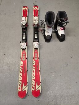 Predám detské lyže 130cm a nastaviteľné lyžiarky 37-41