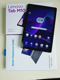 Tablet Wifi+SIM Lenovo Tab M10 LTE G3 ZAAF0046CZ+klávesnica