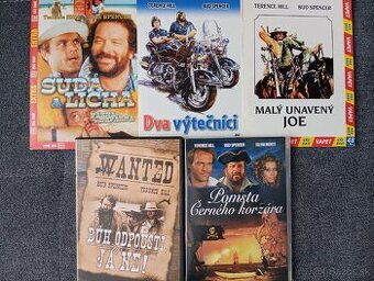 5x DVD Terence Hill a Bud Spencer