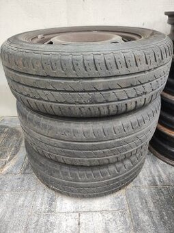 Predám plechové disky 5x100 r15