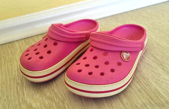 Detské šľapky Crocs veľkosť 27-28