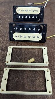 Snímače humbucker zebra