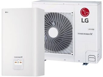 Tepelné čerpadlo značky LG THERMA V, výkon 9kw, split