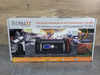 Nabíjačka batérií Technaxx 10A s kompresorom TX-193 - NOVÁ