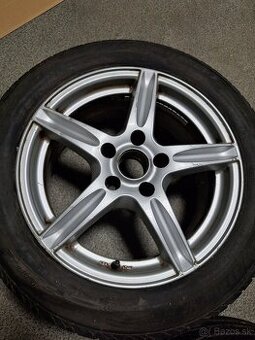 Predám 5x112 R16 205/55 letné pneumatiky