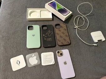 iPhone 14, Purple 128 GB ZATIAĽ REZERVOVANÉ