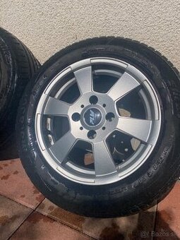 Hlinníkové disky PLW 5x112 R15, Elektróny + letné gumy