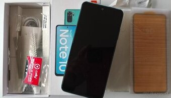 Redmi Note 10 Lake Green 4GB RAM 128GB ROM + příslušenství.