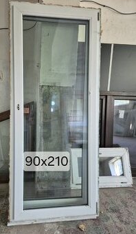 Terasové plastové dvere 90x210