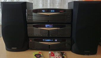 HIFI zostava - k dispozícíí ešte 5CD menič a kazetový deck