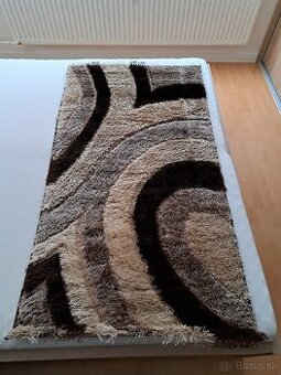 Koberec s vysokým vlasom 2 ks dľžka 150 cm šírka 80 cm