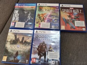 Predám hry na ps4 a ps5