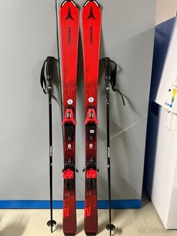 Zjazdové lyže ATOMIC + viazanie + paličky
