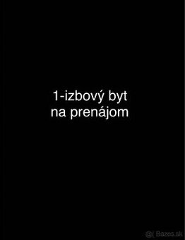 Predám 1-izbový byt