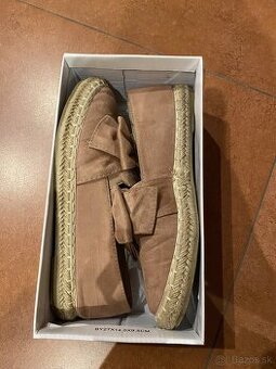 Ruzove baleriny/espadrilky (vel. 38)