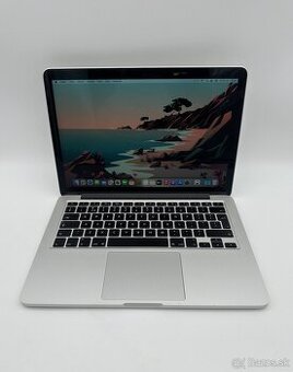 MacBook Pro 13" 2014 Retina 8/128GB Silver + ZÁRUKA
