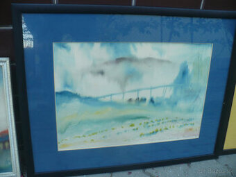 Július Gyula Szabó 3x akvarely