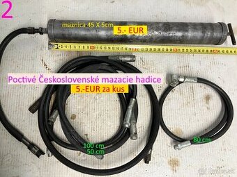 Brúsne a leštiace kotúče pasty mazacie hadice a skrutkovače