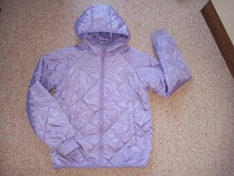 Prechodná prešívaná levanduľová bunda zn.Sinsay v.158