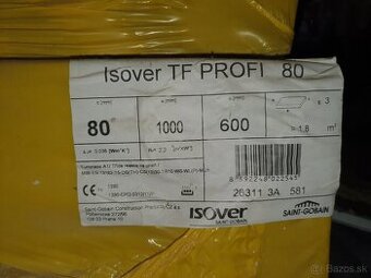 Isover TF PROFI 1000 x 600 x 80 mm