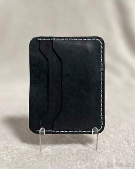 Handmade minimalistická peňaženka z pravej talianskej kože