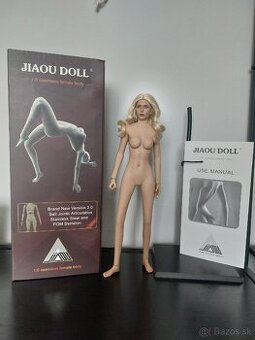 Realistická bábika Jiaou Doll zberateľský model