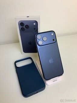 Predam vymenim Iphone 17 Pro Max 256GB Deep Blue 100% zdravi