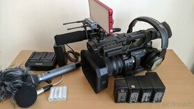 Predám výbavu pre kameramana s Panasonic HC-X1