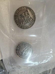 Strieborne mince - 1
