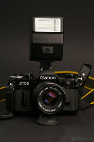 Canon AE1 black.