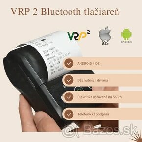 Nová VRP2 Bluetooth Tlačiareň (cena s poštovným)