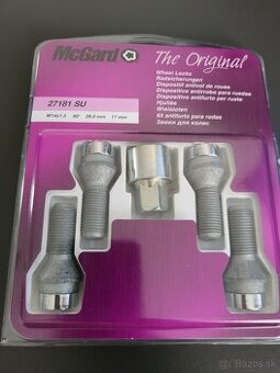 Predám bezpečnostné skrutky McGard  M14x 1.5 - 29