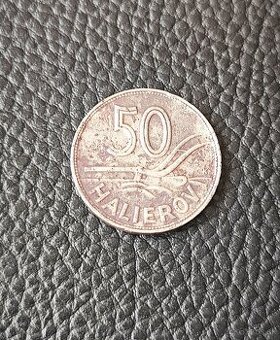50 halierov 1940, vzácny
