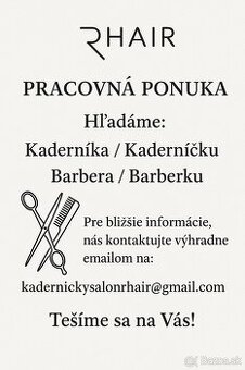 Trenčín KADERNÍK / KADERNÍČKA BARBER / BARBERKA