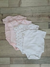 Body s krátkym rukávom 4ks F&F (veľ. 80)