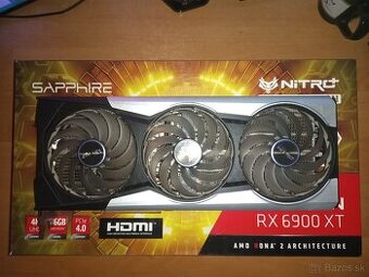 Predám Sapphire Radeon RX 6900 XT NITRO+ Special Edition 16G