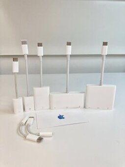  Originál APPLE redukcie / adaptéry USB-C to USB,HDMI,VGA,