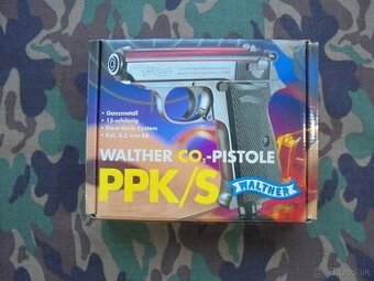 Umarex Walther PPK/S 4,5 mm CO2 GBB.
