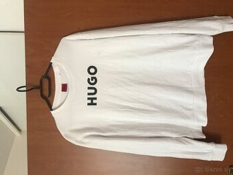 HUGO BOSS originál white damska mikinka S/M - 1