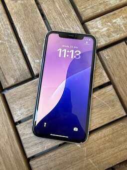 Apple iPhone 11 biely 128GB 100% zdravie batérie
