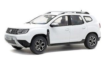 Model Dacia Duster 1:18 biely.Uplne novy, aj na dobierku.