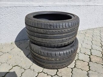 Letné pneu 278/35 R19 2 kusy 5-6 mm dezén