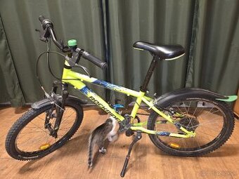 Detský horský bicykel Rockrider ST 500 20" žltý