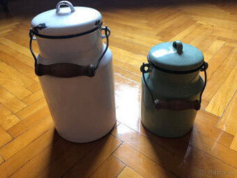 smaltované kanvičky