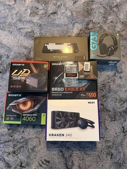 GAIMING PC Ryzen 5 9600X + RTX 4060 + 32GB RAM