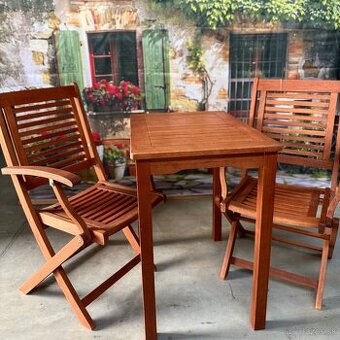 Balkónový drevený set Pitsburg