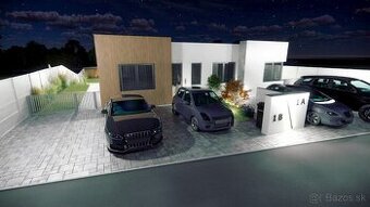 MODERNÝ DVOJDOM V POVODE- VEĽKÝ POZEMOK