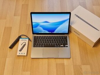 MacBook Air 13", M1/8GB/256GB, TOP STAV, Výdrž batérie 9 h.