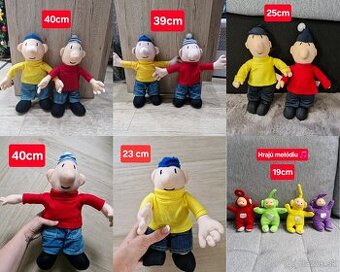 PAT a MAT, Teletubbies plysove postavicky