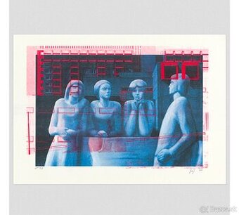 Grafika Čierne diery Internát Družba